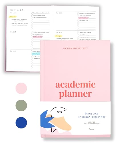 Lamare Academic Planner 2026-2027 – Undated Weekly College Student Planner