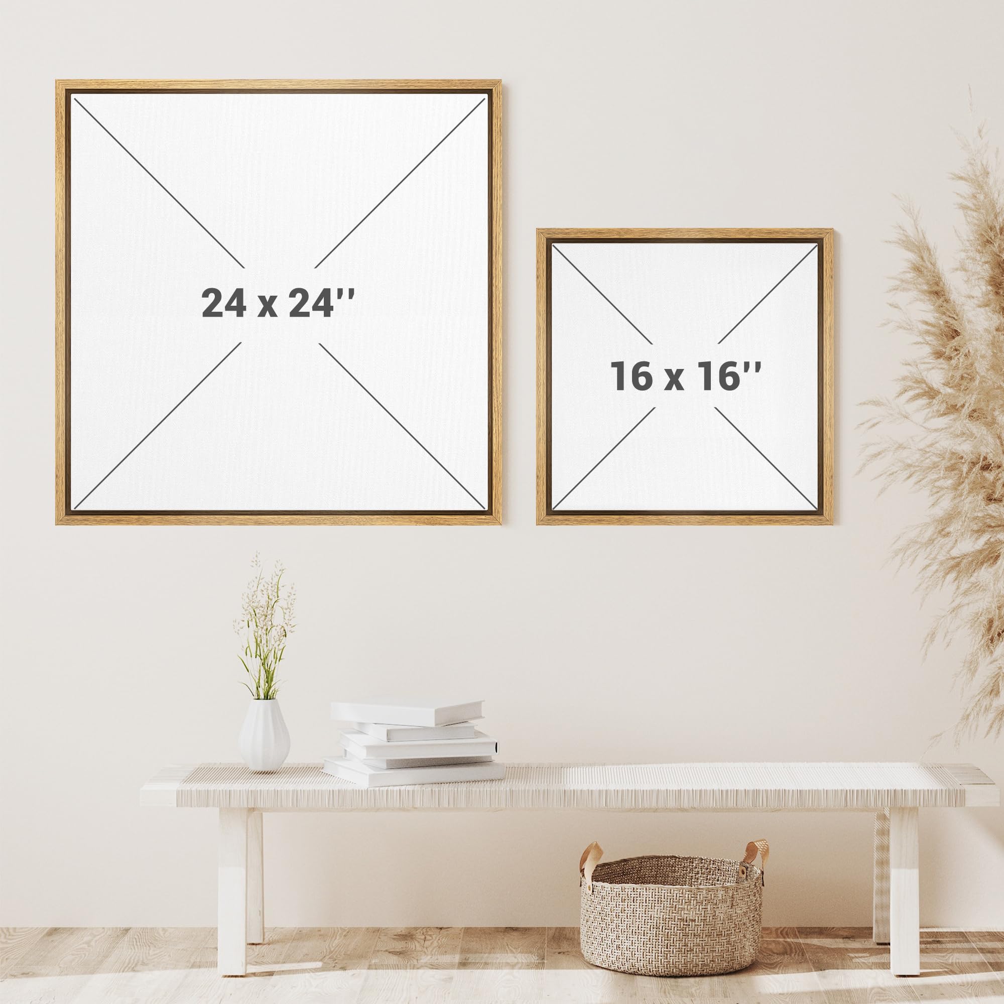 Amazon.com: SIGNFORD Framed Canvas Print Wall Art Vintage Antique