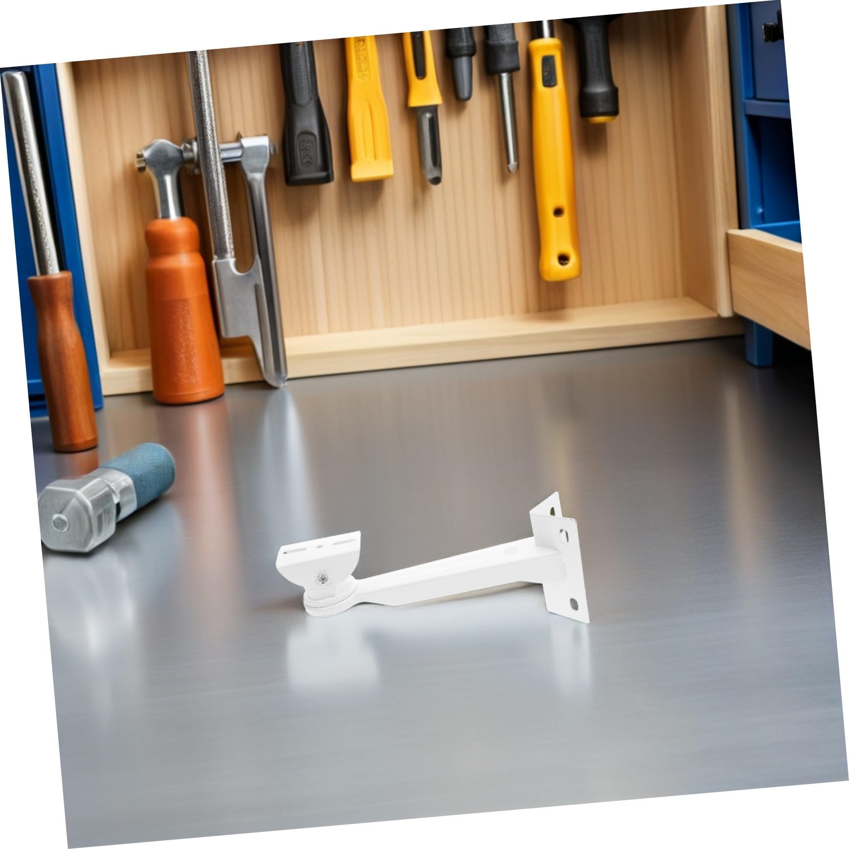 MAGICLULU 2 Sätze Verstärkte Überwachungskamera eckhalterung aus Stahl Verstellbarer Dome Kamera Wand Deckenhalter für Flexible Installation für Gewerbe und Außenbereiche
