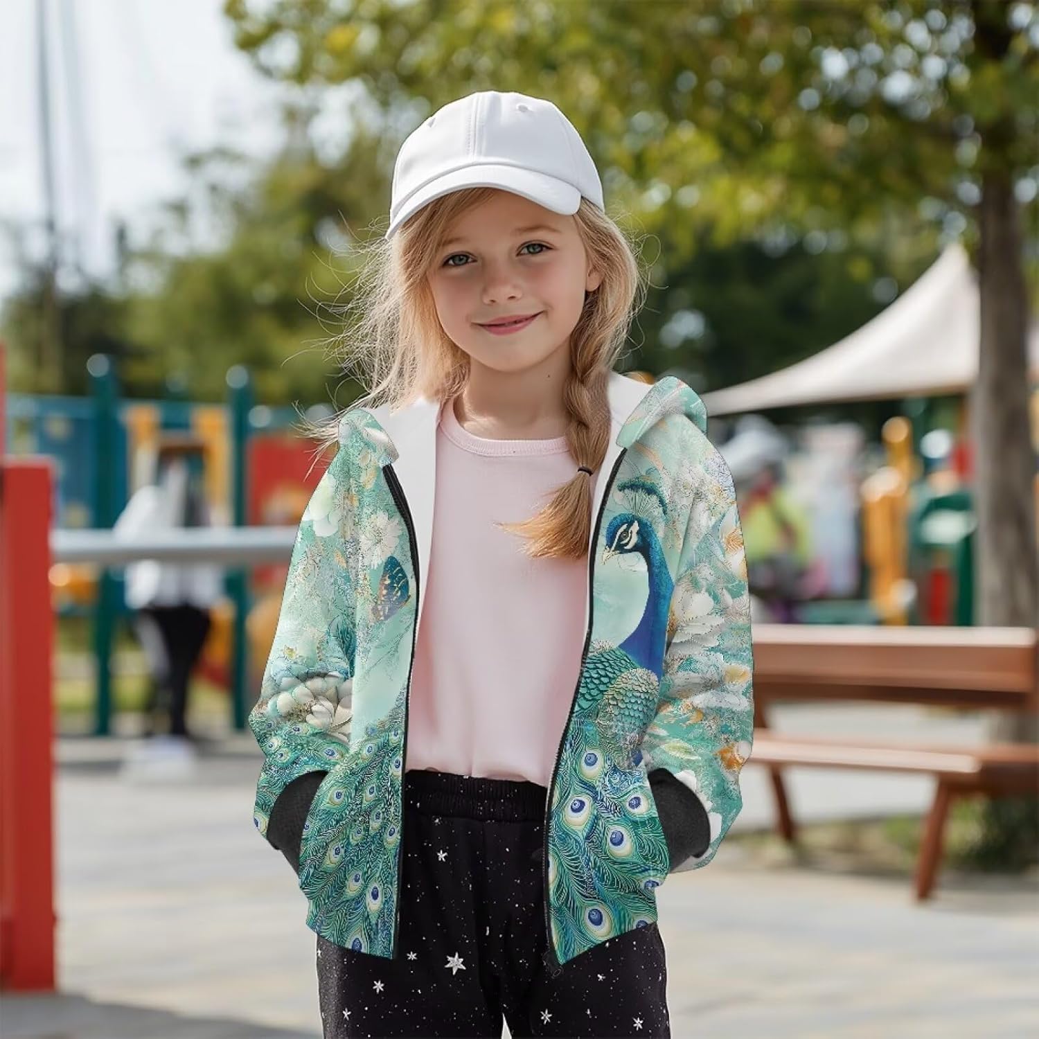Girls Winter Full Zip Long Sleeve Hoodie Fuzzy Jacket Outwear Coat with Pocket Fashion Youth Outfits 5-16 Years