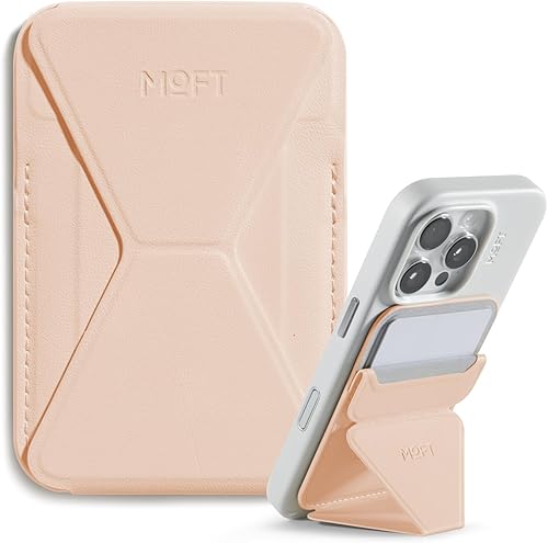 Miniatura 26 de MOFT Soporte magnético para cartera Compatible con iPhone series 17/16/15/14/13/12, ajuste de ángulo y compatible con Magsafe, soporte para teléfono