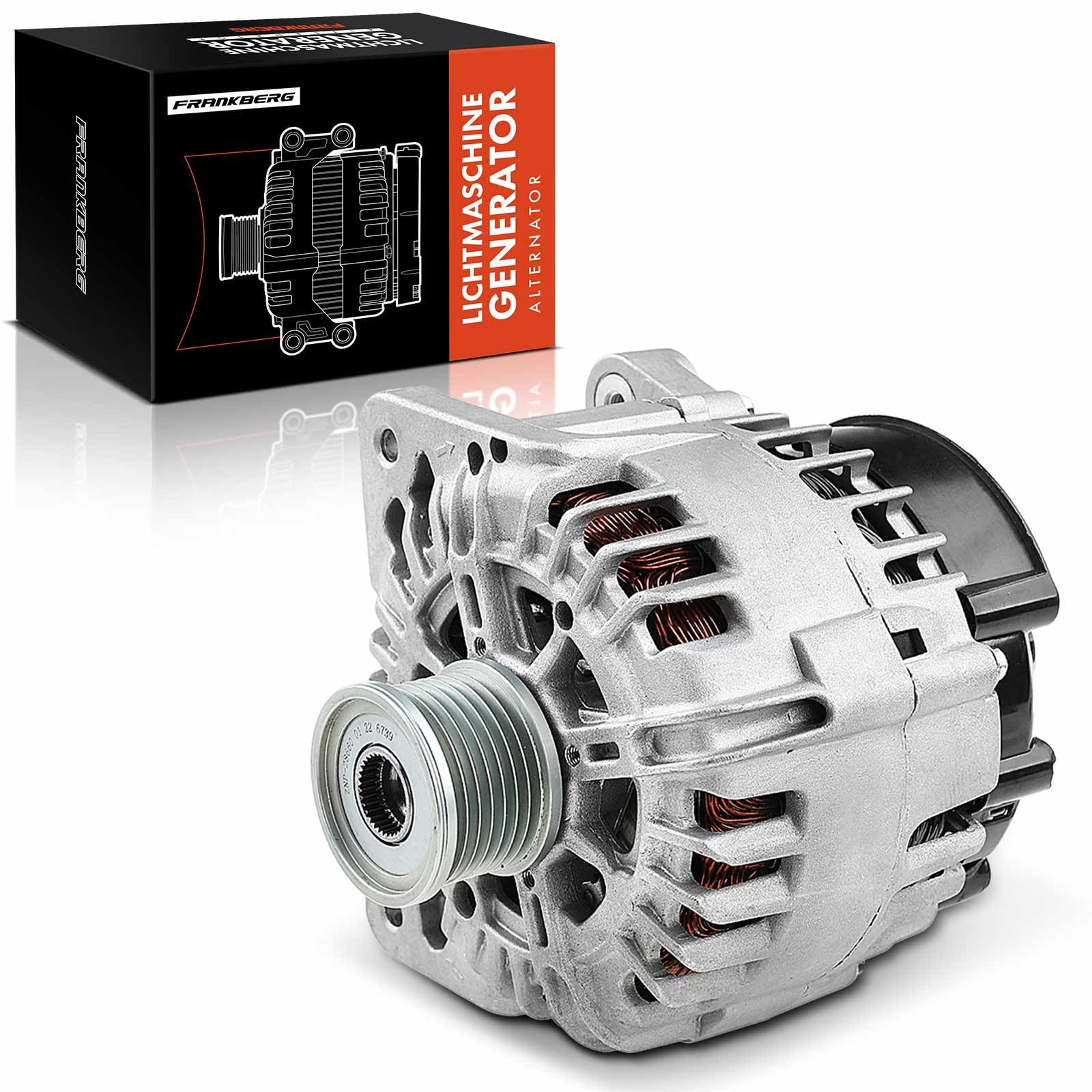 Frankberg Alternatore Generatore 8200404459 | 8200404459; Compatibile con: Traffico II Box FL, Trafic II pianale/telaio EL, M.e.g.a.n.e II Estate KM0/1