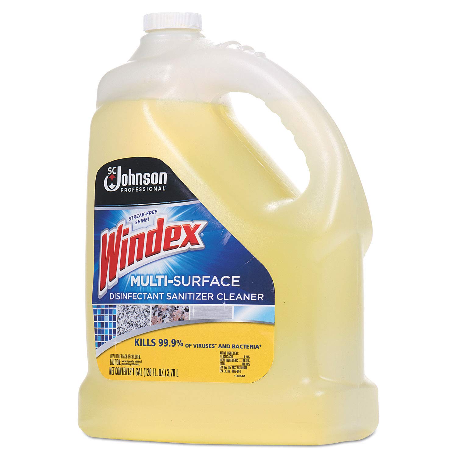 Multi-Surface Disinfectant Cleaner, Citrus, 1 gal Bottle