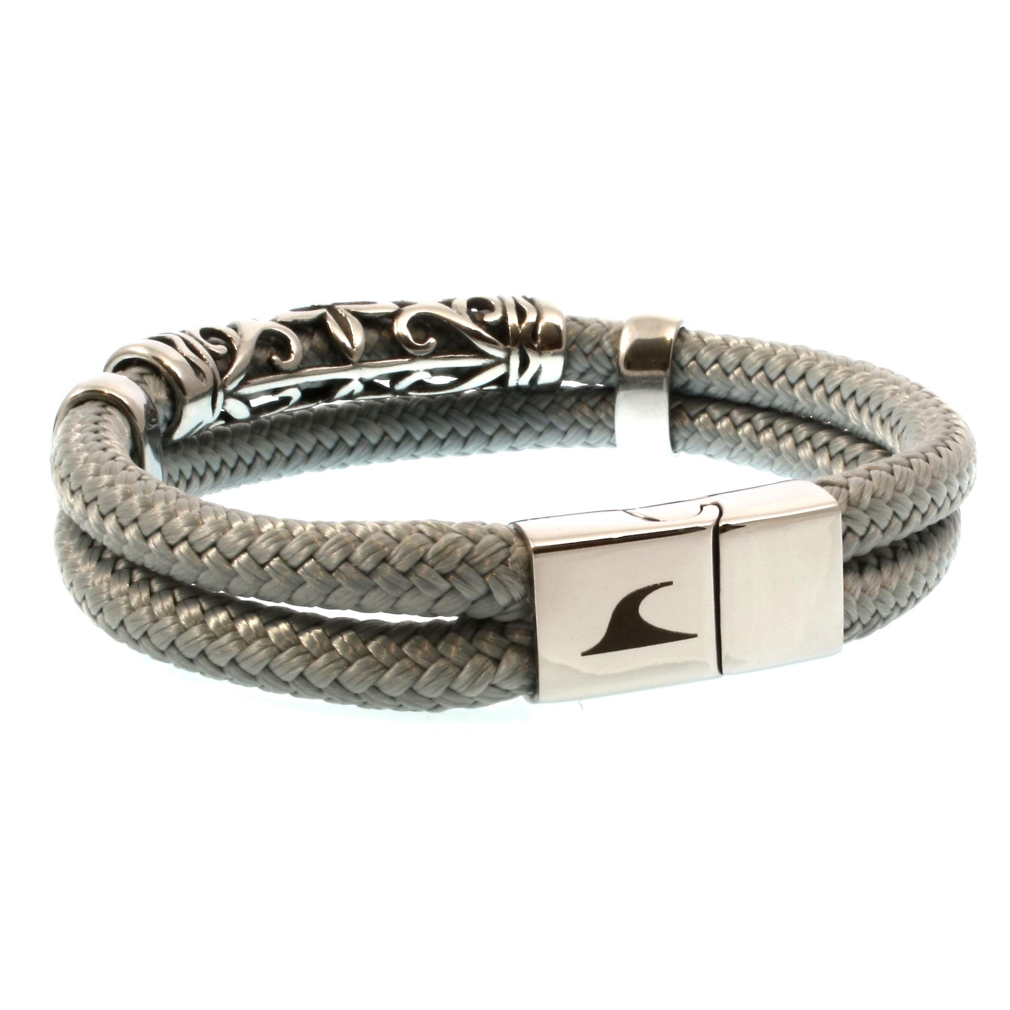 Segeltau-Armband XO ST Grau Männer Herren