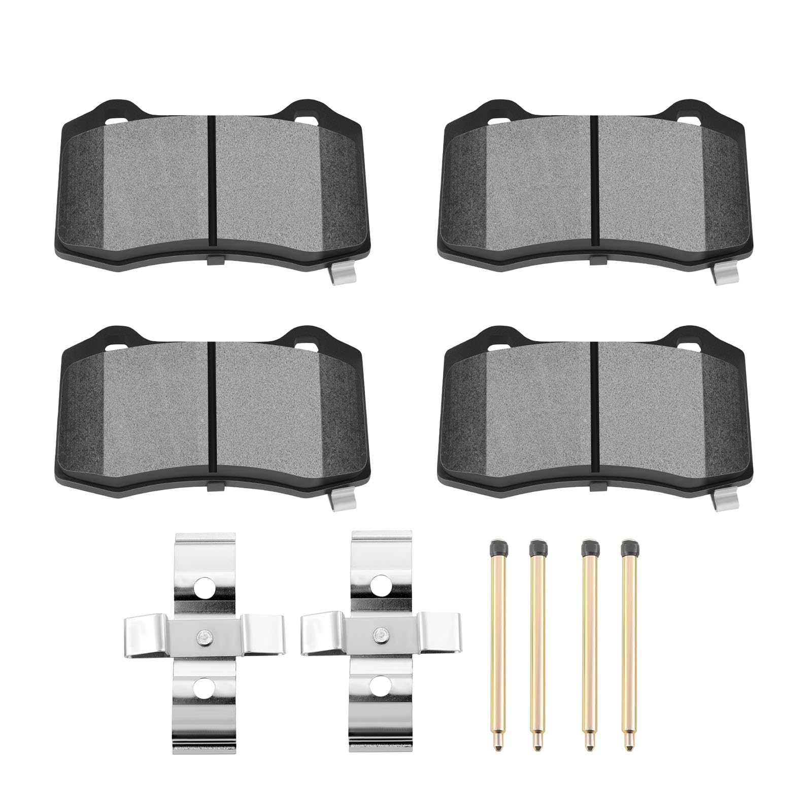SCITOO D1053 Rear Semi-Metal Brake Pads Fit For Cadillac CTS/STS,For Chevy Camaro/SS,For Chrysler 300,For Challenger/Charger/For Durango/Magnum,For Hyundai For Genesis Coupe,For Jeep Grand Cherokee