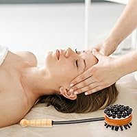 Vista 8 de Bendable Wooden Back Hammer Handheld Massage Hammer for Neck and Shoulder Relief at Home and Travel