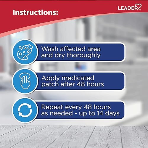 Miniatura 4 de Leader Removedor de maíz medicado con ácido salicílico, callos y almohadillas de tratamiento de maíz en los pies, alivio del dolor durante todo el