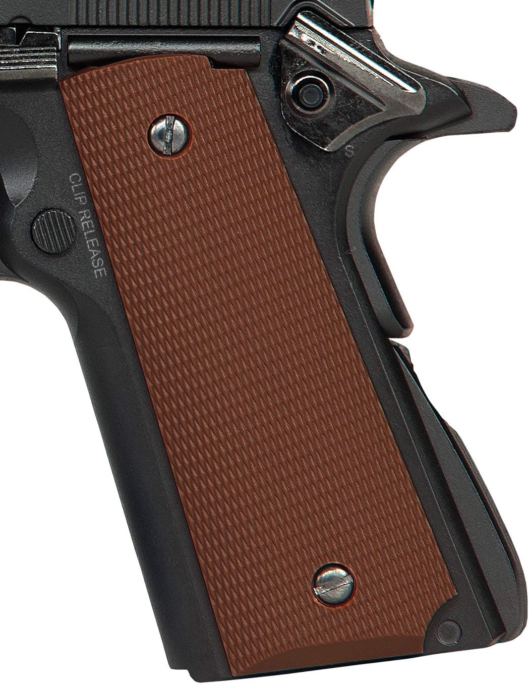 Winchester Model 11 Semi-Automatic BB Pistol .177 Cal 16 Shot Blowback CO2 Powered, Steel with Brown Composite Grip : Sports & Outdoors