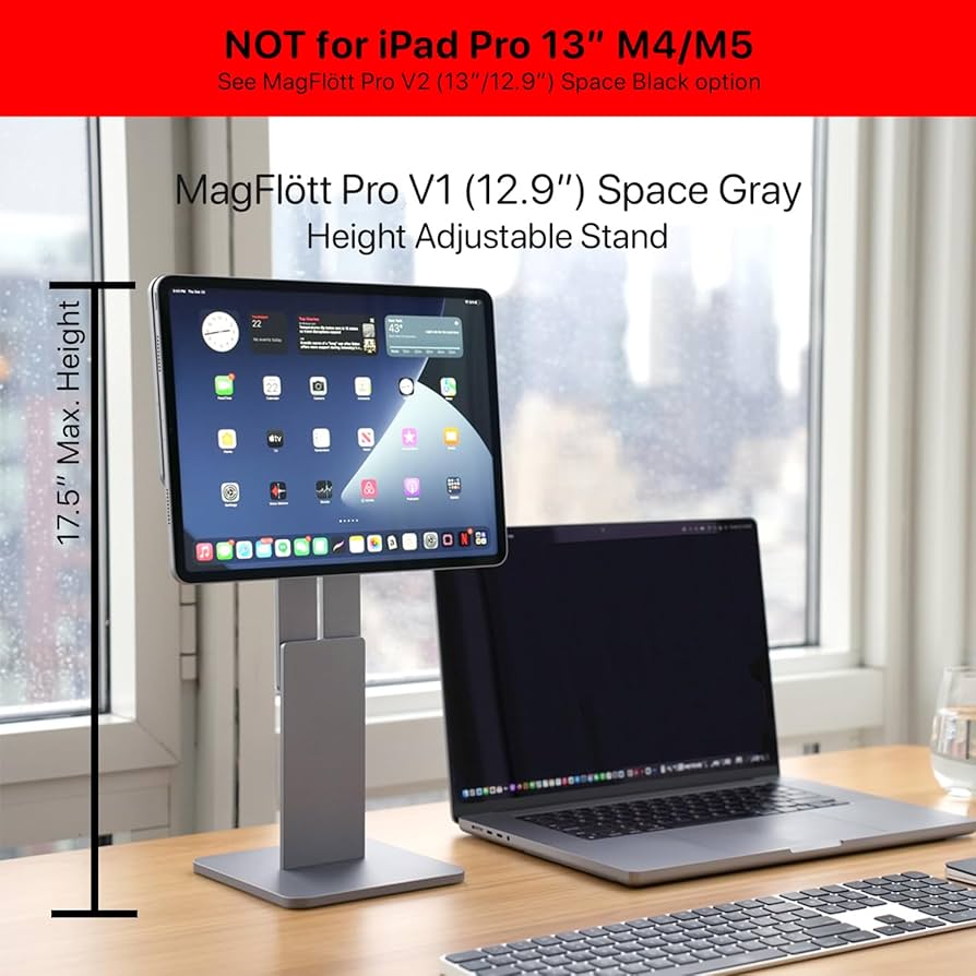 Amazon.co.jp: 最も高い高さ調節可能な磁気スタンド iPad Pro 12.9