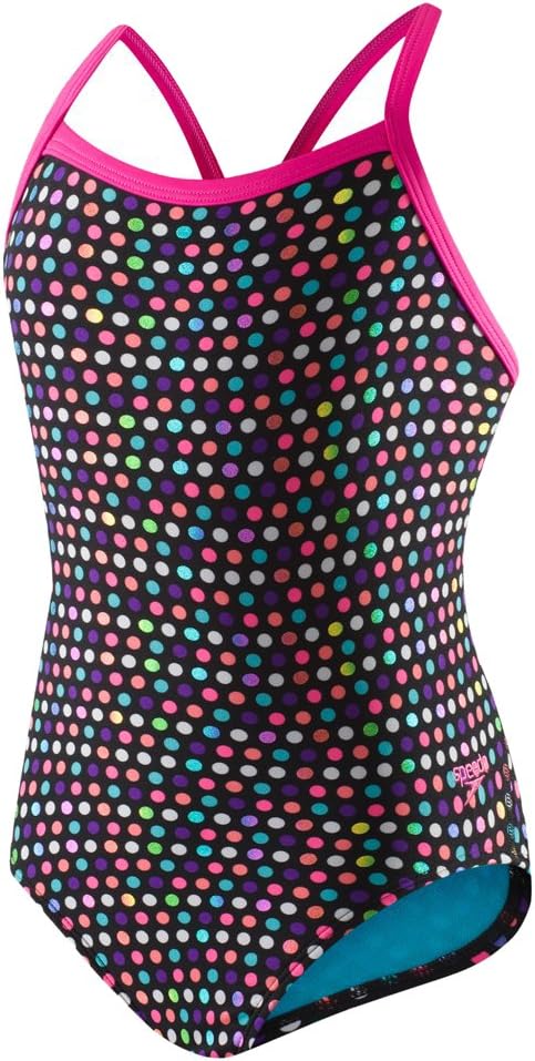Speedo Women's Swimsuit One Piece Prolt Propel Back Printed-Discontinued