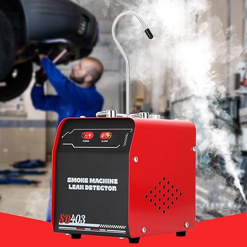 Miniatura 5 de Detector de fugas automotriz mejorado para máquina de humo, máquina de humo para automóvil, probador de diagnóstico de vacío EVAP de 12 V CC para