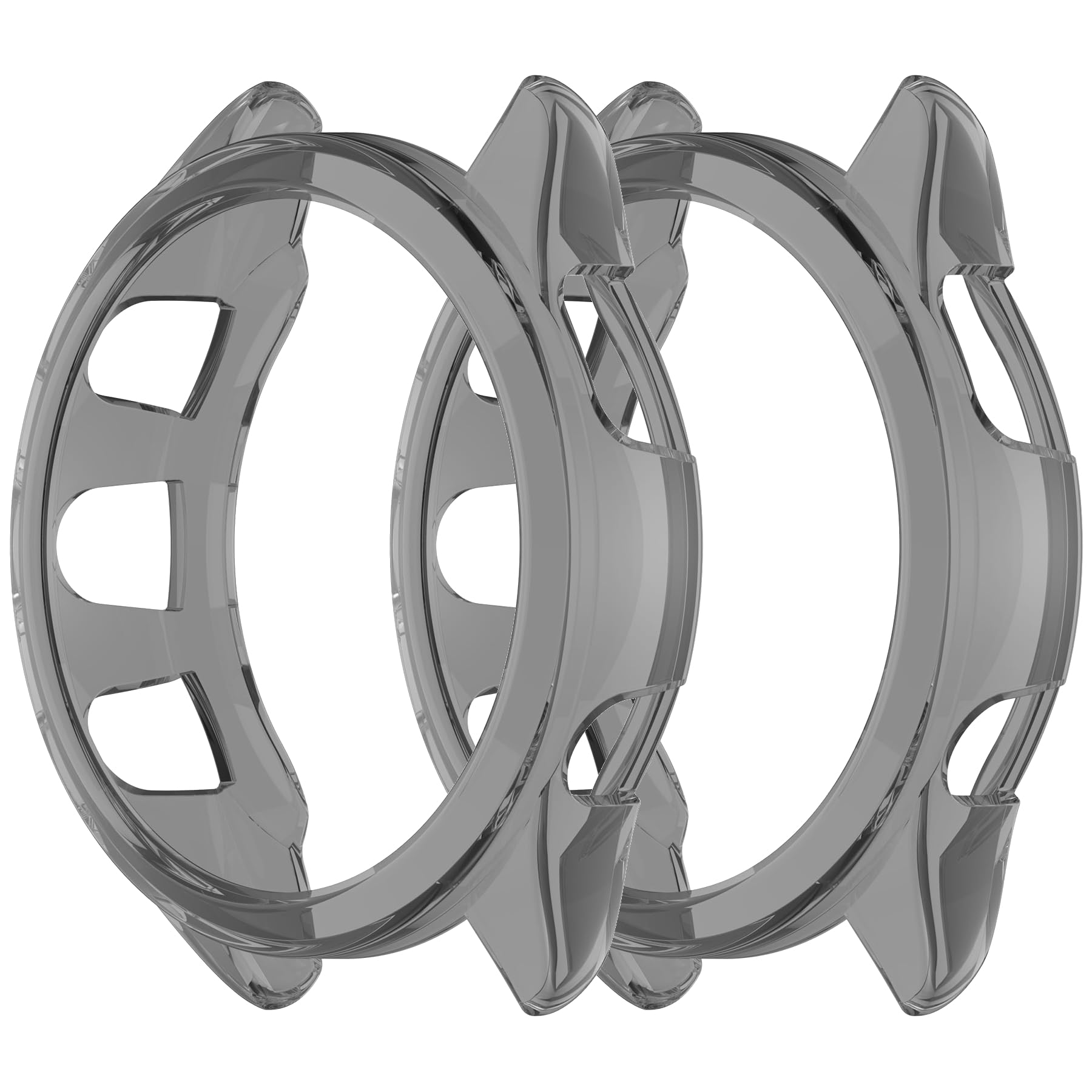 Intended for Garmin Forerunner 165/165 Music Case TPU Rugged Frame Bumper Anti-Scratch Protective Shell for Forerunner 165/165 Music Watch Cover