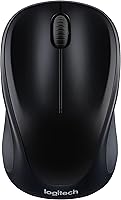 Vista 8 de Logitech M317 ratón inalámbrico, 2.4 GHz con receptor USB, seguimiento óptico 1000 DPI, batería de 12 meses, compatible con PC, Mac, portátil, Rojo