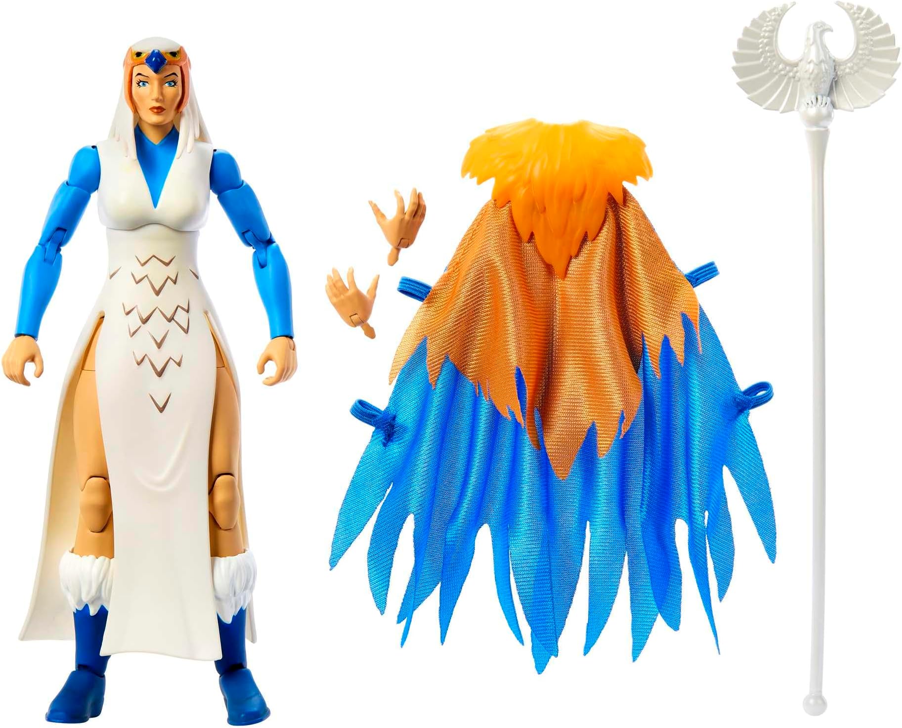 Masters of the Universe Masterverse Action Figure Sorceress Revelation, Deluxe Collectible with Magic Scepter Accessory, MOTU Toy Gift, HLB43, Multicolor