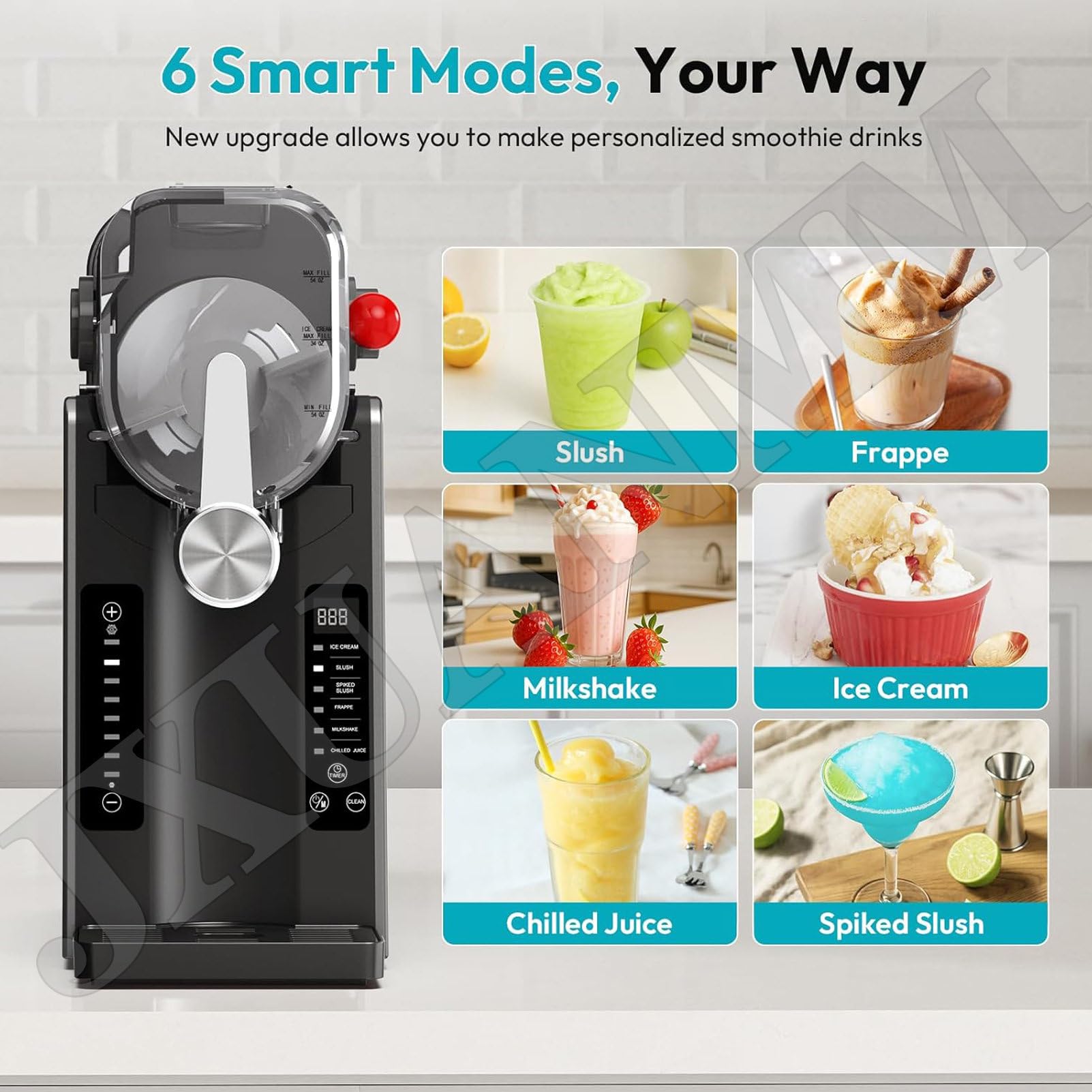 Machine Granita 1 à 3 Cuves - Capacité 6 L Ou 10 L : Commandez Sur