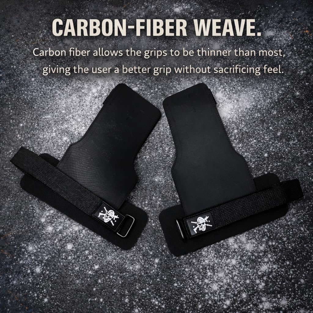 Iron Infidel Carbon Fiber Hand Grips