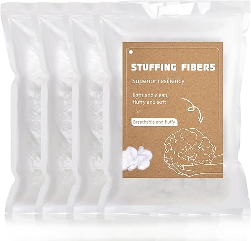 UzecPk Relleno de fibra de poliéster de 28.22 oz28.2 onzas, relleno de fibra de alta calidad, relleno de almohada, relleno de fibra de alta