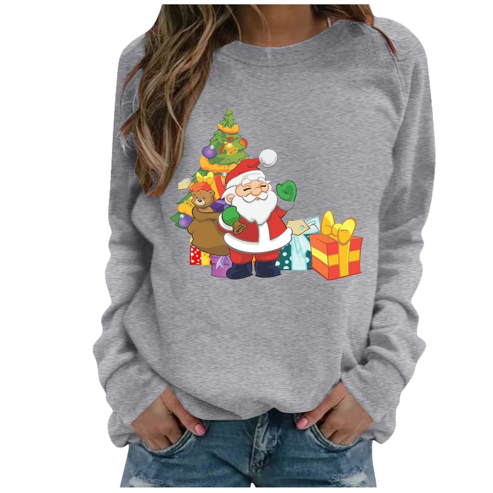 Weihnachtspullover Damen Mit Wichtel-Motiv – Lustiger Ugly Christmas Sweater, Auch In Großen Größen