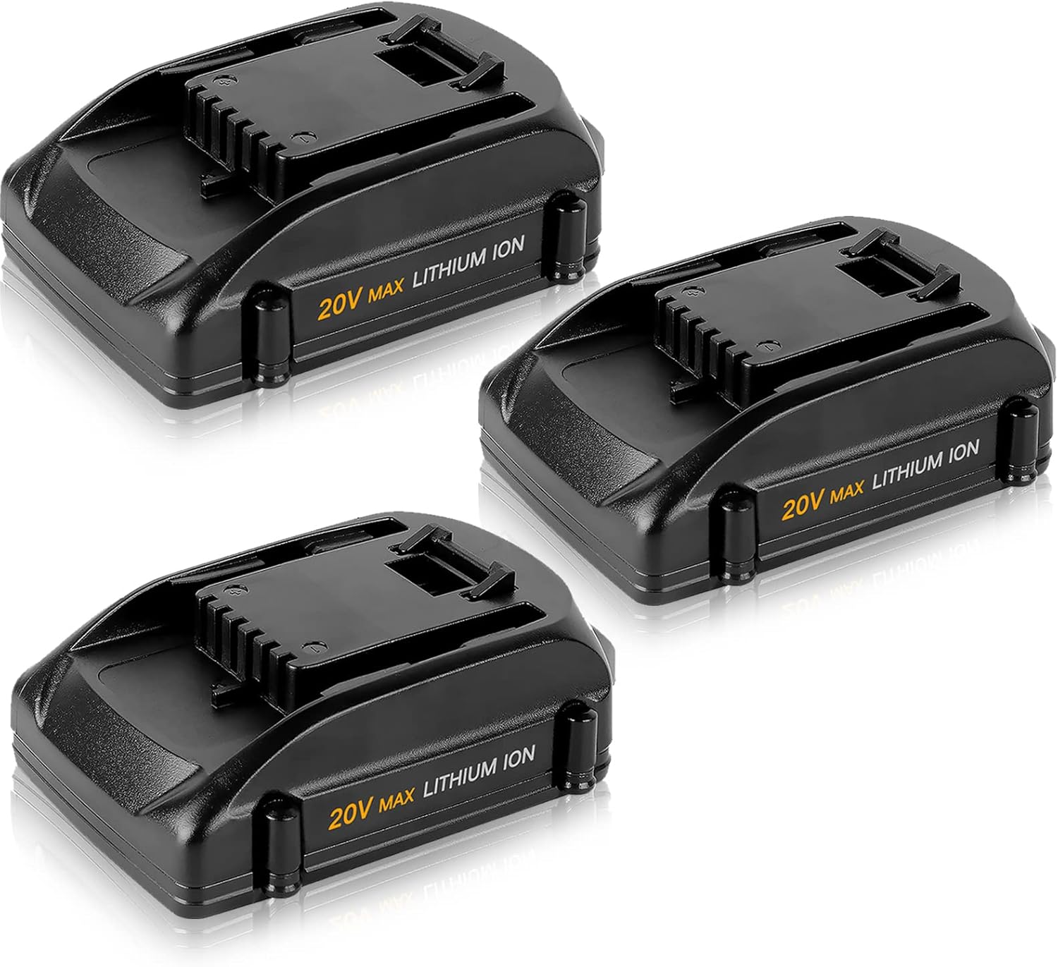 Munikind 3.0Ah 20 Volt WA3520 Replacement Battery for Worx 20V Battery