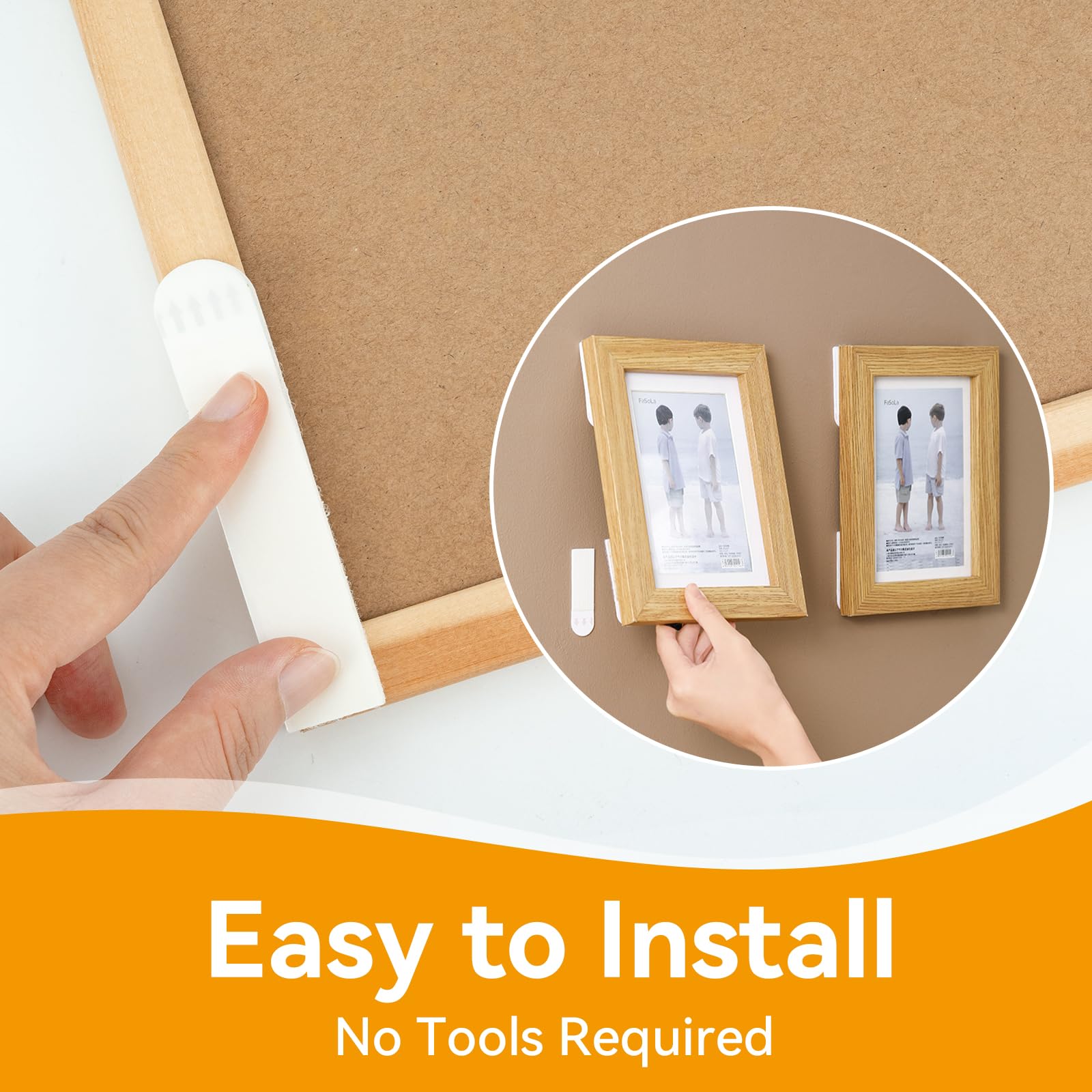 Hanging Hardware For Picture Frames 24-Pairs Heavy Duty Picture