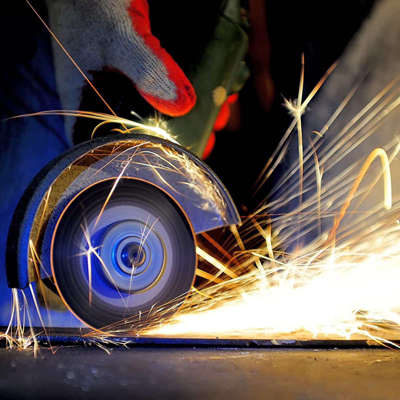 Disco De Corte De Metal De 50 Uds., Rueda De Molienda De 115mm, Herramienta De Amoladora De Rueda De Corte De Acero Inoxidable De 4,5 Pulgadas, Accesorio De Amoladora Angular