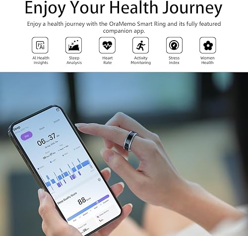 Miniatura 5 de Anillo inteligente (oro y plata, 9)