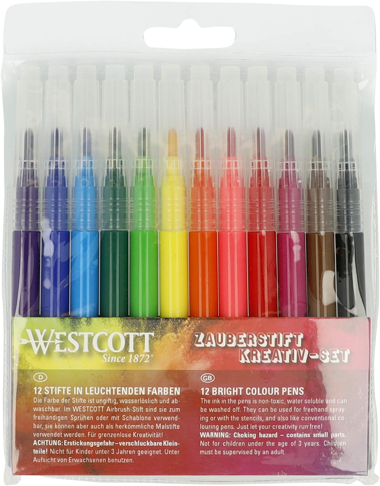 YAOBLUESEA Marker airbrush, set, met 12 markeerstiften met dubbele punt, 3 sjablonen, 1 airbrush, afwasbare kleurverwijdering, voor kinderen, kunstschilderen, doe-het-zelf handwerk, roze YAOBLUESEA Marker airbrush, set, met 12 markeerstiften met dubbele punt, 3 sjablonen, 1 airbrush, afwasbare kleurverwijdering, voor kinderen, kunstschilderen, doe-het-zelf handwerk, roze