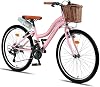 Retro Classic 24 Jant 21 Vites - Vintage Bisiklet Pembe