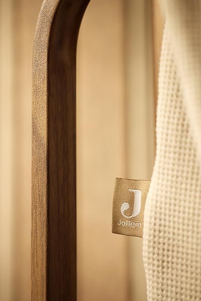 Jollein Gigoteuse bébé en jersey - 110 cm - Little Waffle - Sand - 95% coton 5% élasthanne - 0,5 TOG - gigoteuse d’été - certifiée OEKO-TEX - 5