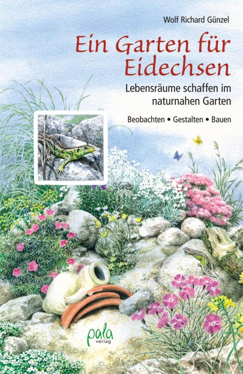 Ein Garten für Eidechsen: Lebensräume schaffen im naturnahen Garten - Beobachten, Gestalten, Bauen