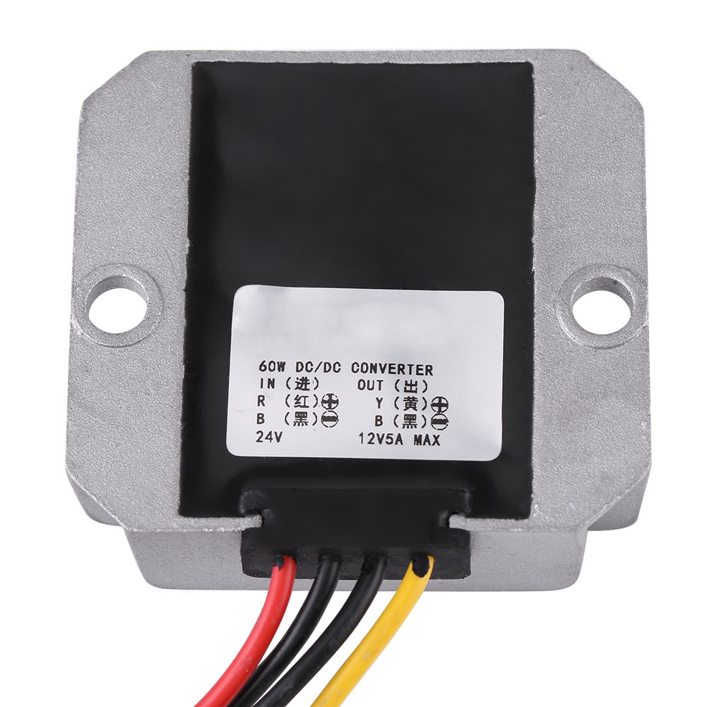 Convertitore DC-DC 24V A 12V 60W - Step Down Impermeabile IP67 | Per Impianti Solari, Camion, LED - Foto 8