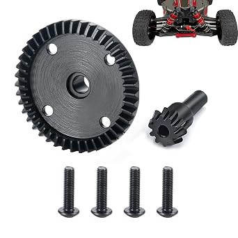 Carbon Steel Diff Gear 43T 10T Gearbox Differential Gears for Arrma