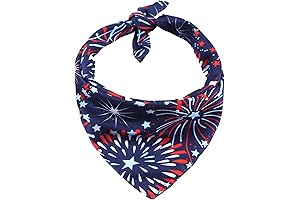 BinaryABC USA Flag Dog Bandana: Patriotic Pet Accessory for Independence Day