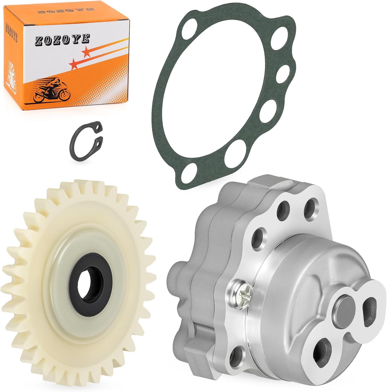 Oil Pump & Oil Pump Drive Gear Gasket Kit For Yamaha Raptor 660R YFM660R 2001-2005