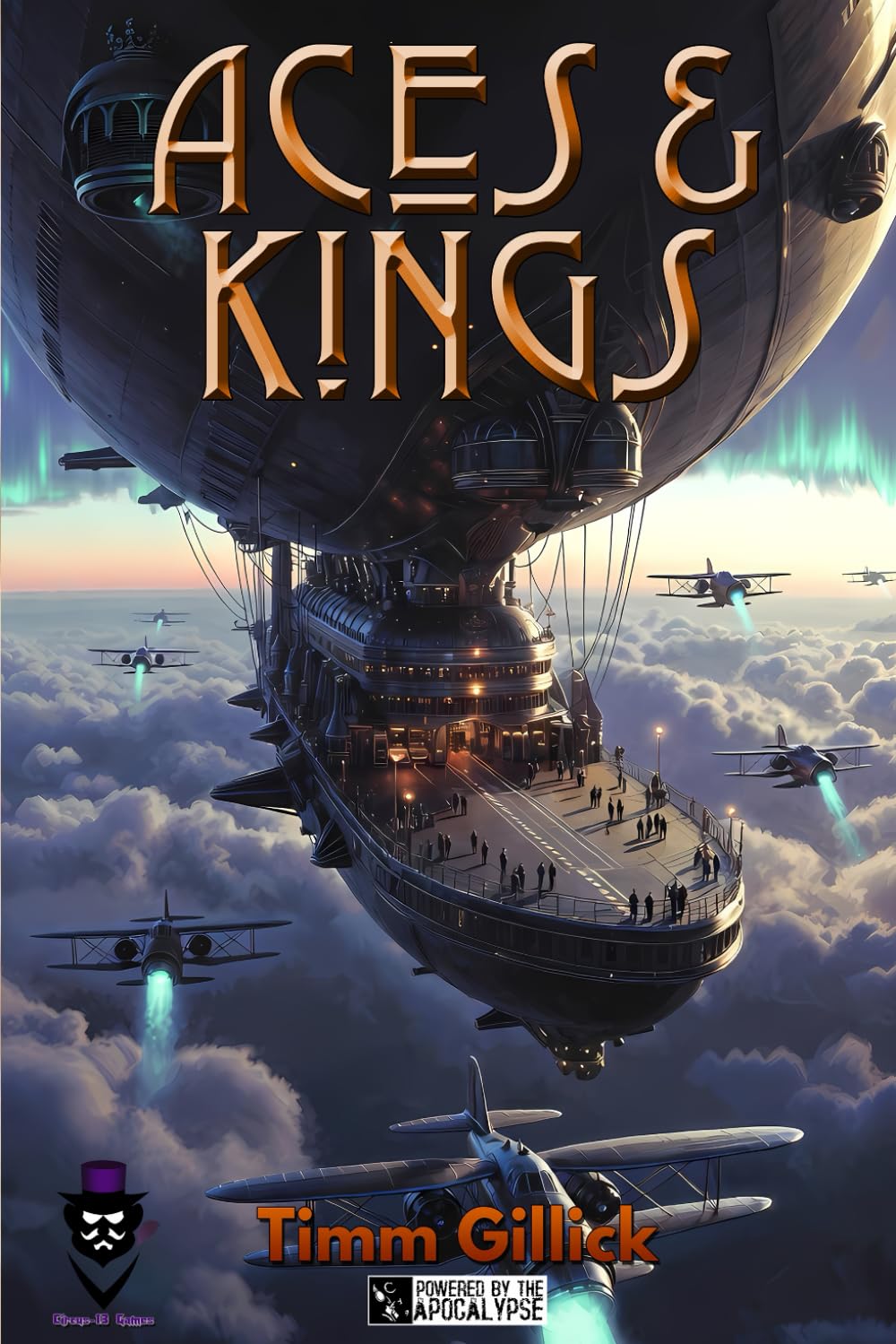 Aces & Kings: Powered by the Apocalypse Atomic-punk Game of the Endless War