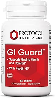 GI Guard - PepZin GI Zinc and Calcium Carbonate - Digestive Support - 60 Tabs