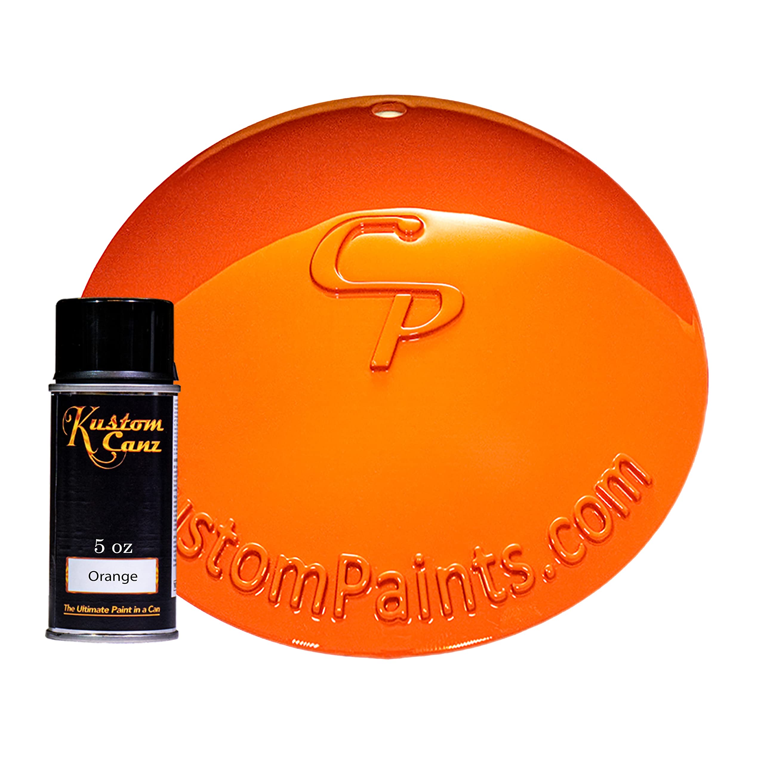 Kustom Canz - Base Orange - Urethane basecoat - 5oz Aerosol Can