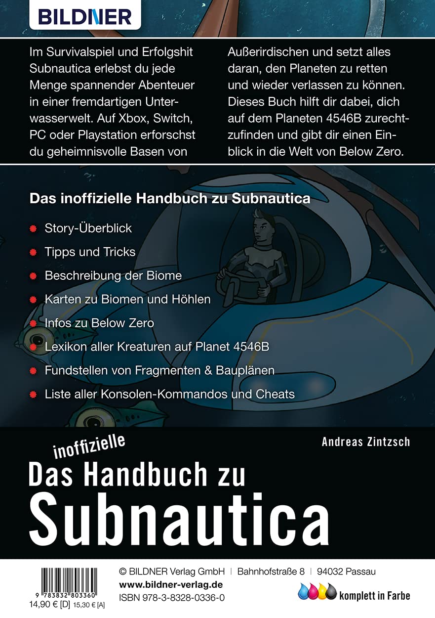 Das inoffizielle Handbuch zu Subnautica und Below Zero: Alle Tipps und Tricks zum Spiel mit Lexikon der Kreaturen