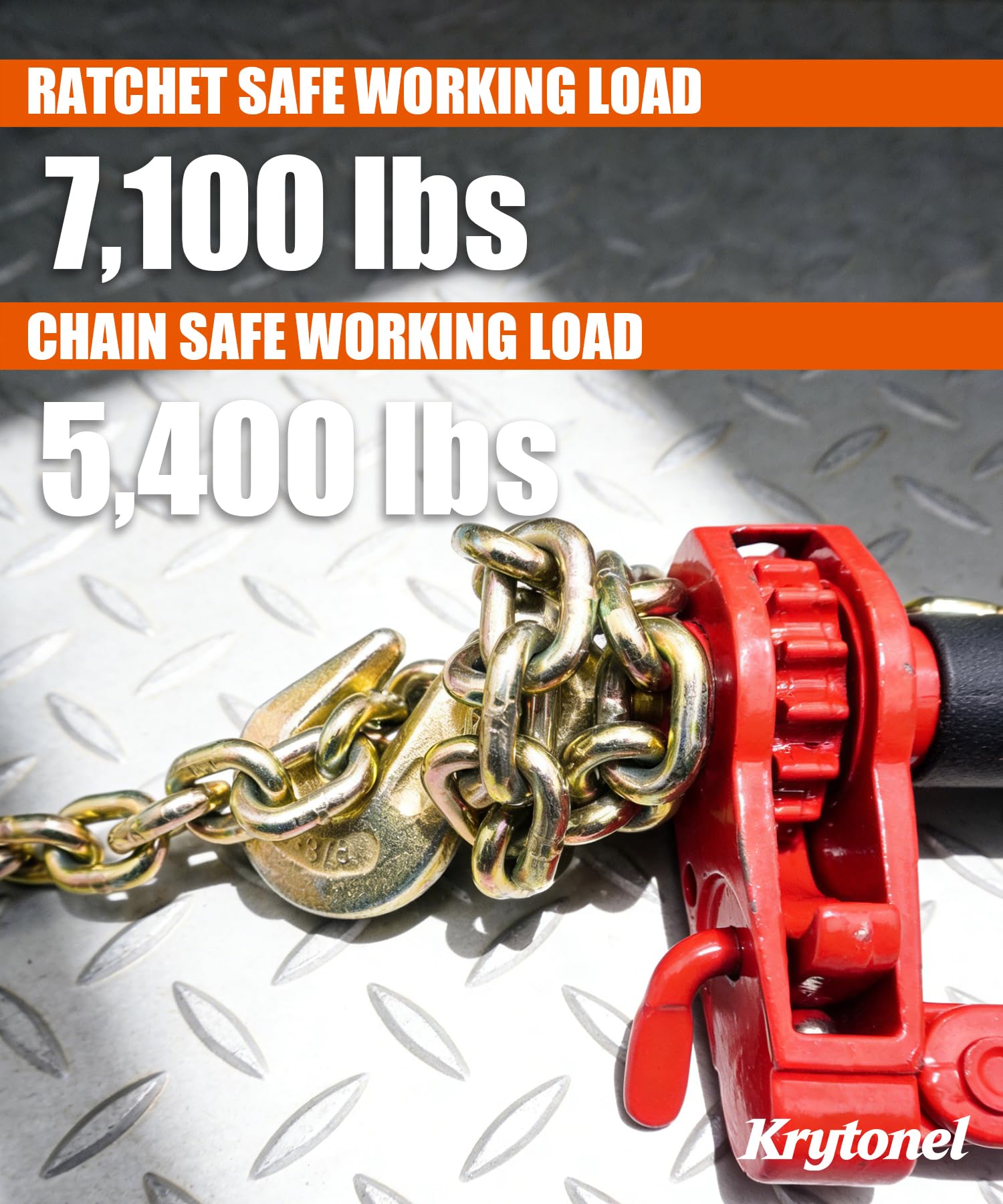 Krytonel Load Binder & Grade 70 Chain Kit -3