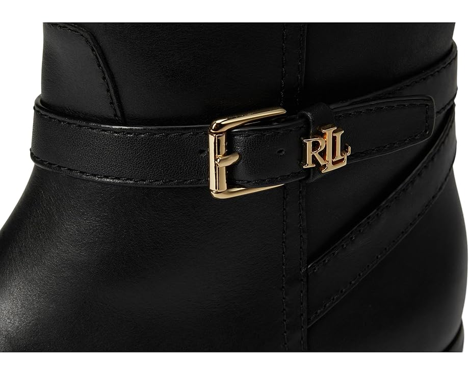 Lauren Ralph Lauren Brooke II Burnished Leather Tall Boots - Right View