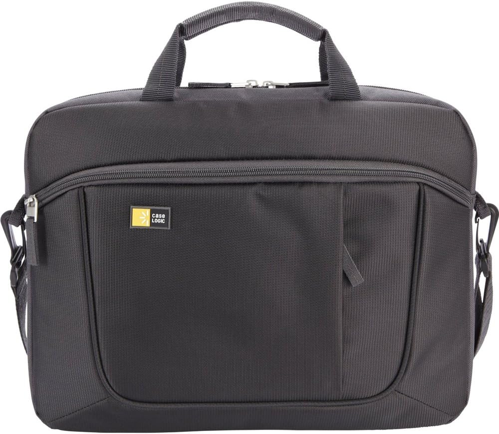 Side view of the Case Logic Slim Case showing shoulder strap attachment point