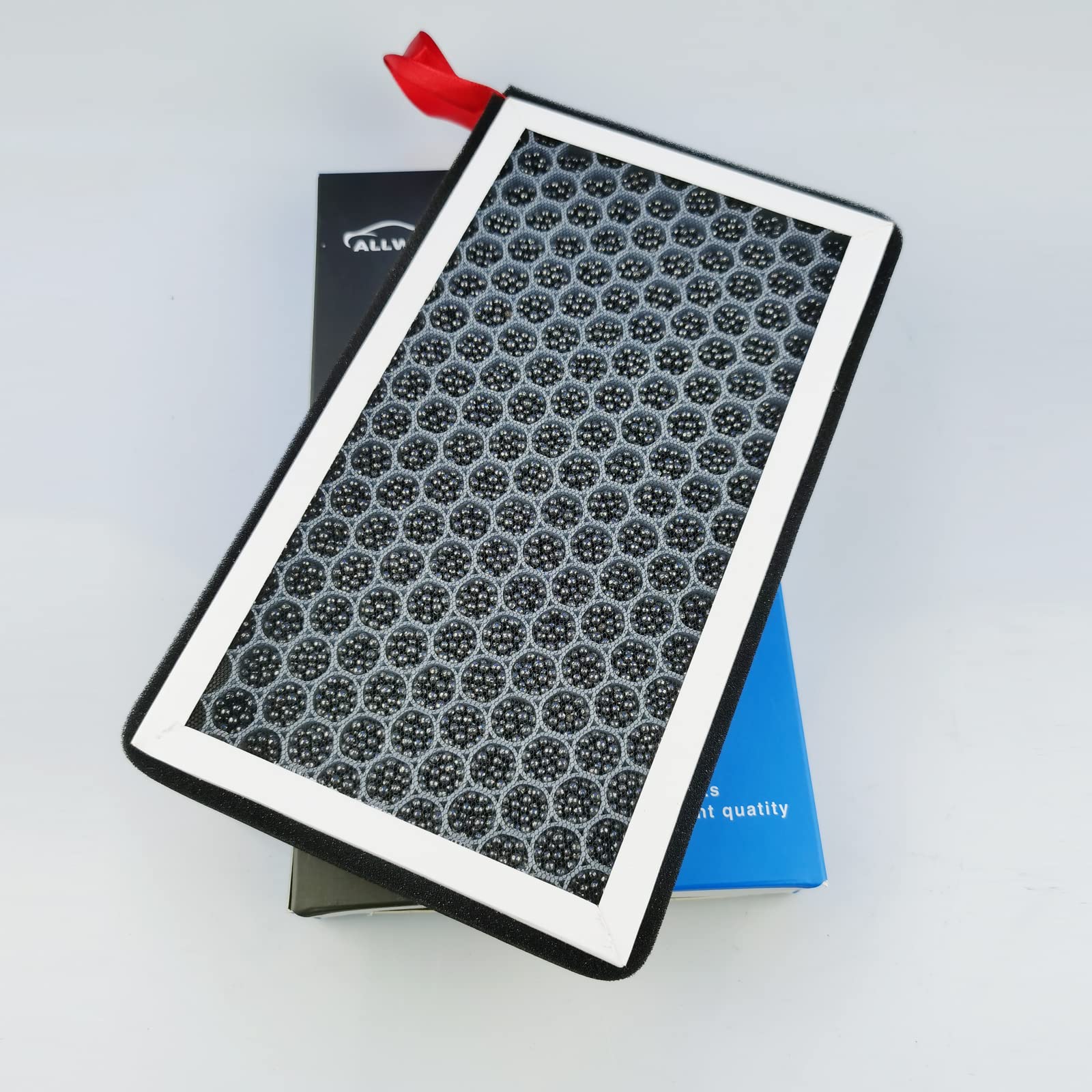 ALLWELL 2 Pack Tesla Model 3 Model Y Air Filter HEPA with Activated Carbon Cabin Air Filter Replacement (2016-2023)