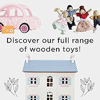 Vista 7 de Le Toy Van Daisylane Collection Bluebird - Juego de muebles y casa de muñecas de madera, Casa de campo