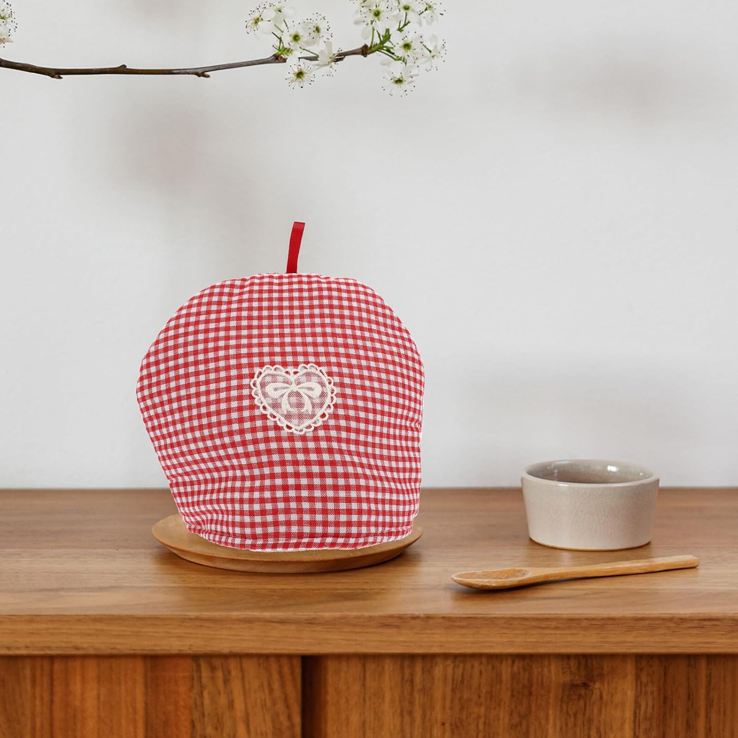 Hemobllo 2pcs Insulated Tea Cozy for Teapot Kettle Warmer Covers Lightweight Reusable Decorative Protector with Stylish Printed Design Fits Standard Teapots for Home Kitchen Use