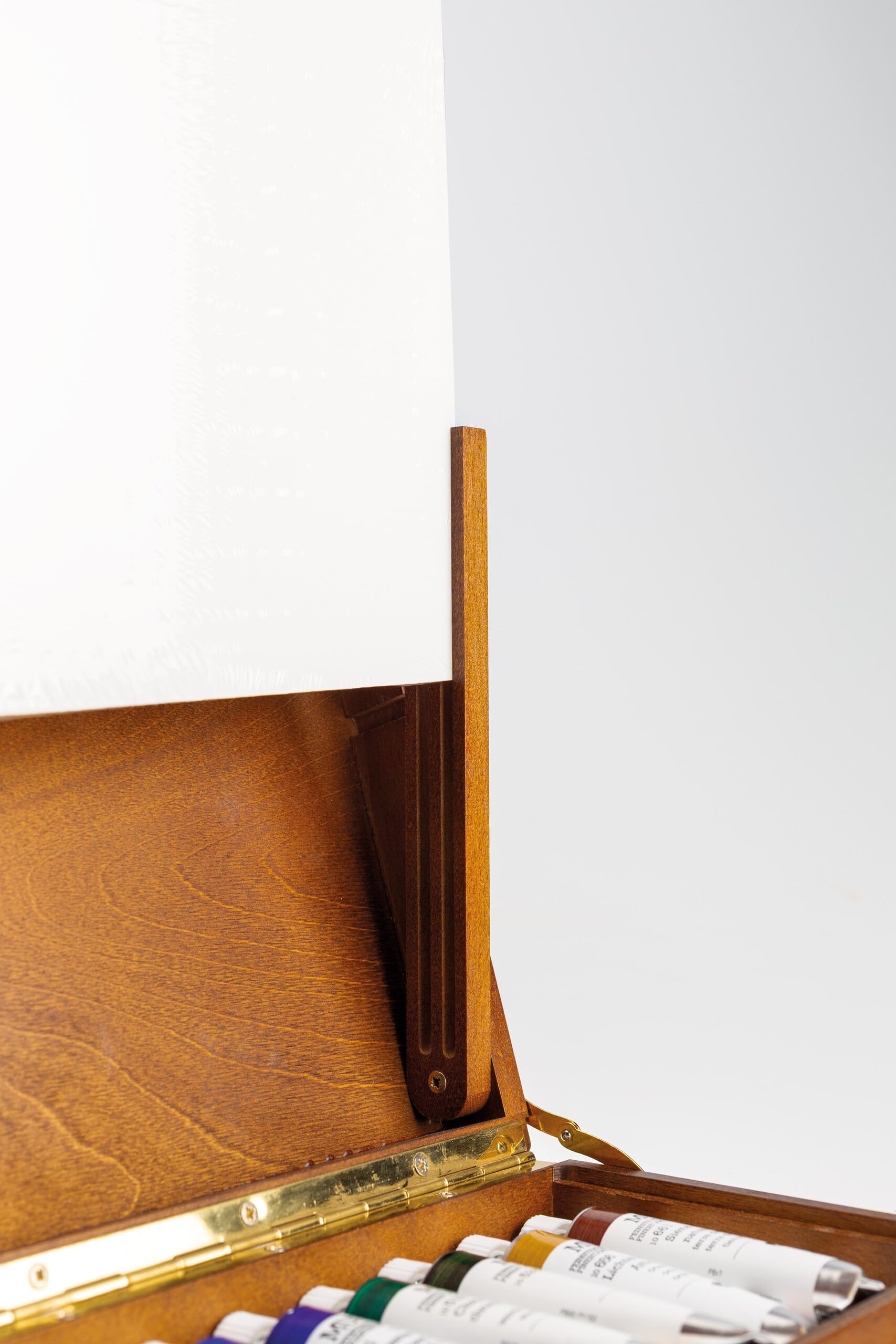 Schmincke Mussini 70 726 097 - Scatola di legno 12 x 35 ml con accessori inclusi