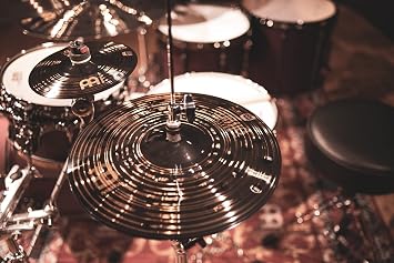 Meinl Cymbals Classics Custom Dark Complete Box Set MADE IN GERMANY | 3-pc 14/16/20-inch, B12 Bronze Cymbals for Drums