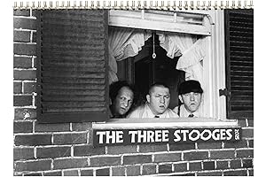 2025 Three Stooges Wall Calendar