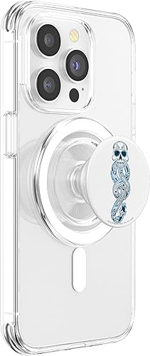 Vista 9 de Harry Potter Death Eater Dark Mark Logo PopSockets Grip y soporte para teléfonos y tabletas, Negro