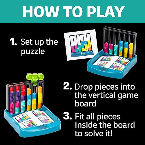 Vista 5 de Educational Insights Kanoodle Gravity - Rompecabezas de rompecabezas 3D, juego de cerebro para un jugador, divertidos juegos de viaje para niños