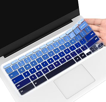 Keyboard Cover for Lenovo Chromebook Flex 3 11"/IdeaPad Flex 3 11.6"/Chromebook N20 N21 N22 N23 100e 300e 500e 11.6" /N42 N42-20 14 inch, Gradual Blue